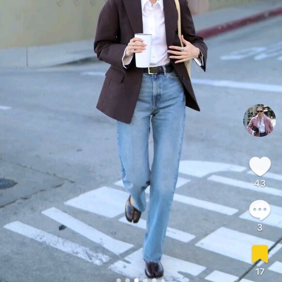 COS Column Jeans Light Blue Wash LIKE NEW! - Picture 11 of 17